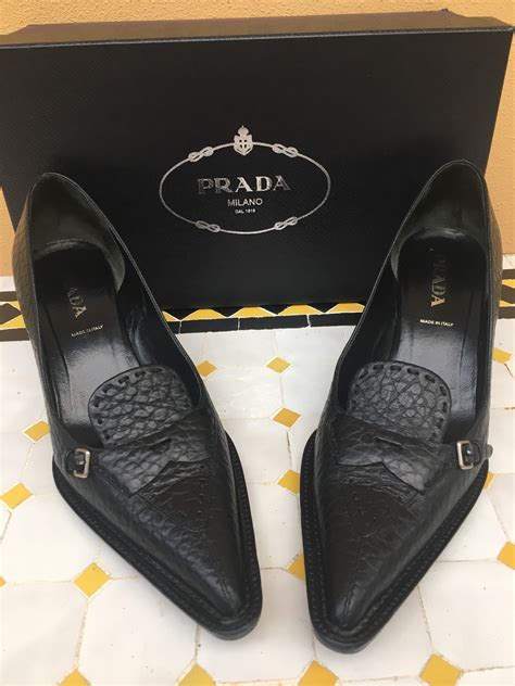 prada scarpe fiesso|ladies prada shoes.